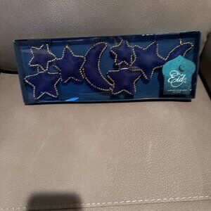 Beautiful EID 6' Garland Stars and Moon New in Box